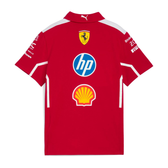 Ferrari tricou polo de copii official Teamline Replica F1 Team 2025