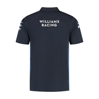 Williams Martini Racing tricou polo official Teamline Replica black F1 Team 2025
