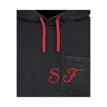 Ferrari hanorac de bărbați cu glugă Graphic black F1 Team 2025