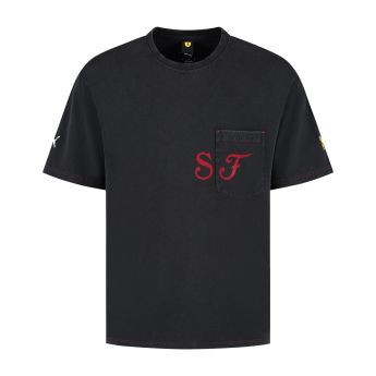Ferrari tricou de bărbați Graphic black F1 Team 2025