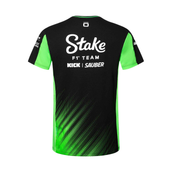 Stake Kick Sauber tricou de bărbați official Teamline Replica F1 Team 2025