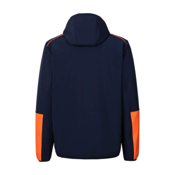 Red Bull KTM geacă de bărbați cu glugă Softshell Grid navy