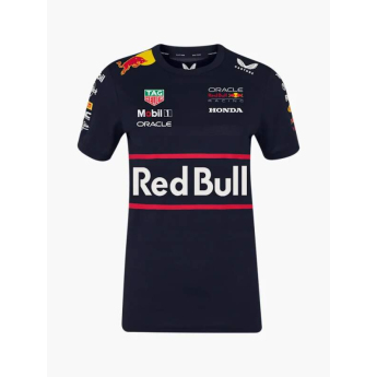 Red Bull Racing tricou de dama official Teamline Replica navy F1 Team 2025