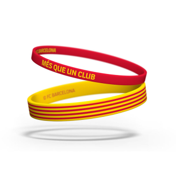 FC Barcelona brățară de cauciuc 2pack Seneyra