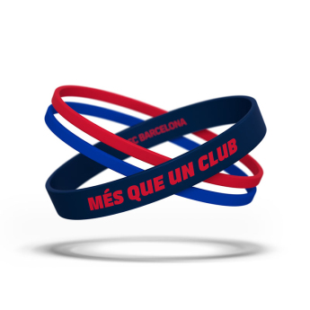 FC Barcelona brățară de cauciuc Locked blaugrana