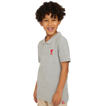 FC Liverpool tricou polo de copii grey