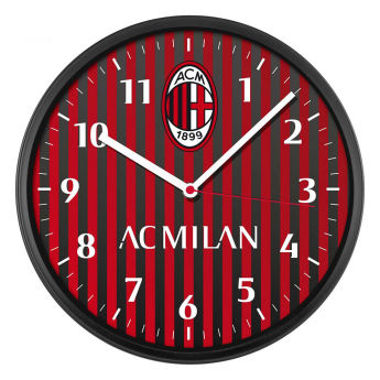 AC Milan ceas de perete Stripe