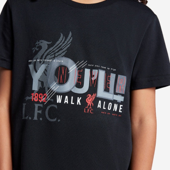FC Liverpool tricou de copii YNWA Line black
