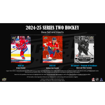 NHL cutii Cărți de hochei NHL 2024-25 Upper Deck Series 2 Hobby Box