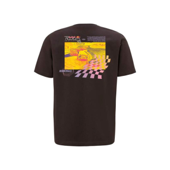Red Bull Racing tricou de bărbați Track black 2025