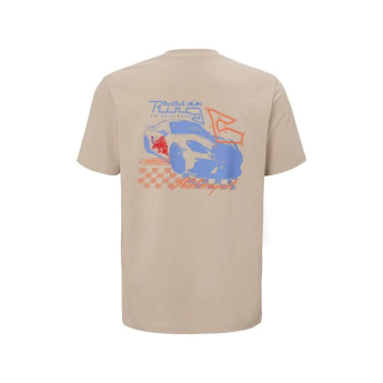 Red Bull Racing tricou de bărbați Porsche brown 2025