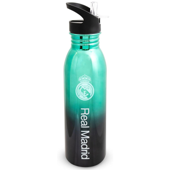 Real Madrid sticlă de băut UV crest and text