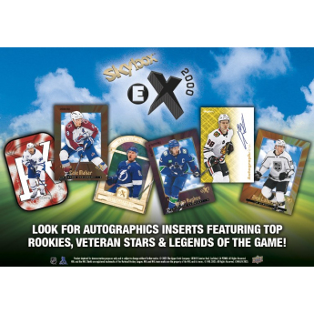 NHL cutii Cărți de hochei NHL 2023-24 Upper Deck Skybox E-X 2000 Hockey Hobby Box