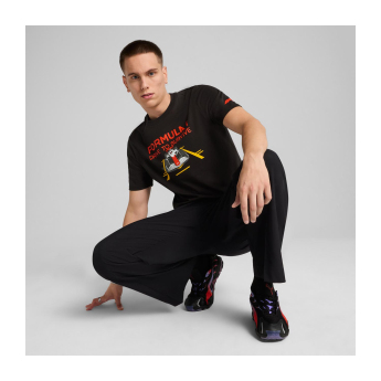 Formula 1 tricou de bărbați DTS Graphic black F1 Team 2025
