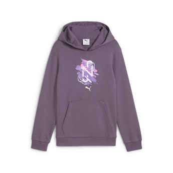 Neymar Jr hanorac cu glugă pentru copii NEYMAR JR Creativity purple