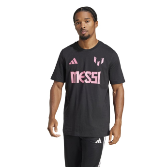 Lionel Messi tricou de bărbați MESSI Name and number black