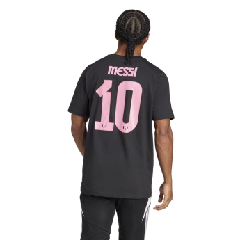 Lionel Messi tricou de bărbați MESSI Name and number black