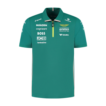 Aston Martin tricou polo official Teamline Replica green F1 Team 2025