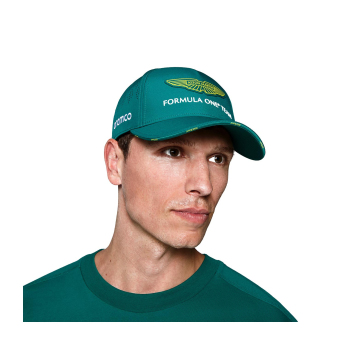 Aston Martin șapcă de baseball official Teamline Replica green F1 Team 2025