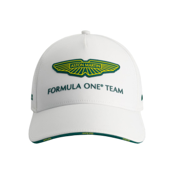 Aston Martin șapcă de baseball official Teamline Replica white F1 Team 2025