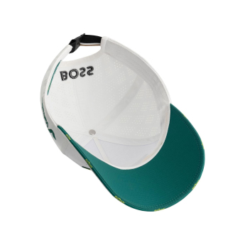Aston Martin șapcă de baseball official Teamline Replica white F1 Team 2025