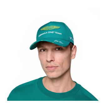 Aston Martin șapcă de baseball Alonso official Teamline Replica green F1 Team 2025