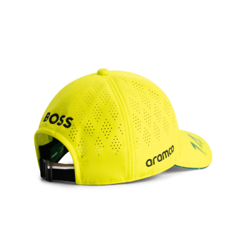Aston Martin șapcă de baseball Alonso official Teamline Replica yellow F1 Team 2025