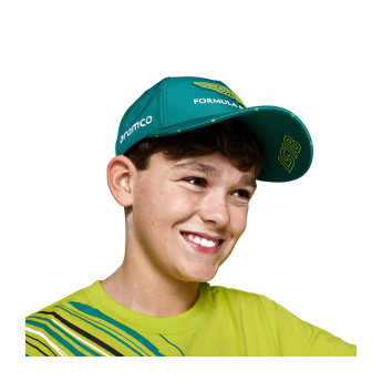 Aston Martin șapcă de baseball pentru copii Stroll green F1 Team 2025