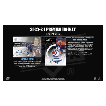 NHL cutii Cărți de hochei NHL 2023-24 Upper Deck Premier Hockey Hobby Box