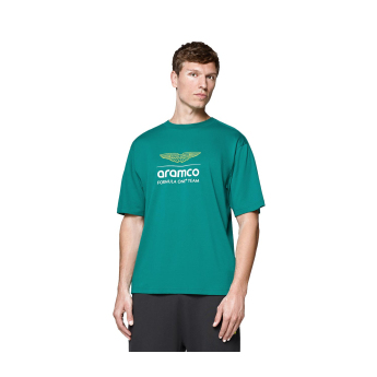 Aston Martin tricou de bărbați Large Logo green F1 Team 2025