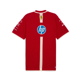 Ferrari tricou polo China GP official Teamline Replica F1 Team 2025