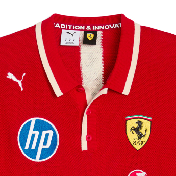 Ferrari tricou polo China GP official Teamline Replica F1 Team 2025