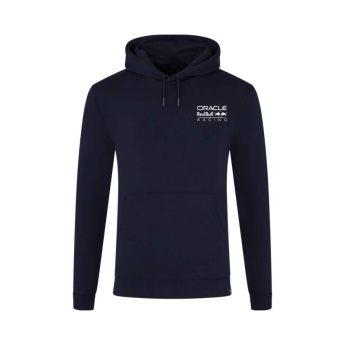 Red Bull Racing hanorac de bărbați cu glugă Max Verstappen Crest navy F1 Team 2025
