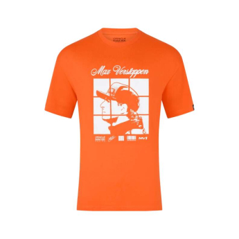 Red Bull Racing tricou de bărbați Max Verstappen MV1 orange F1 Team 2025