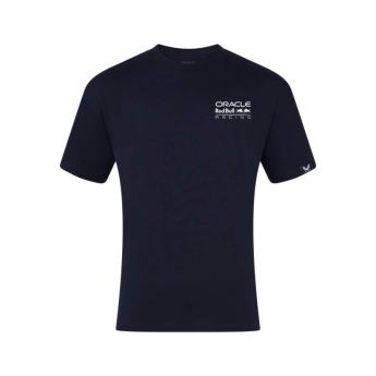 Red Bull Racing tricou de bărbați Max Verstappen Crest navy F1 Team 2025