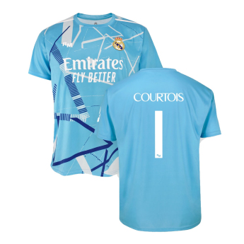 Real Madrid tricou de fotbal replica 24/25 GK Courtois