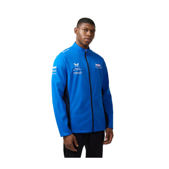 Alpine F1 geacă de bărbați softshell blue F1 Team 2025