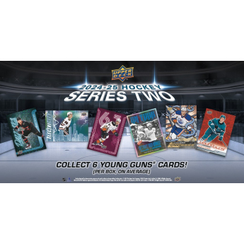 NHL cutii Cărți de hochei NHL 2024-25 Upper Deck Series 2 Blaster Box