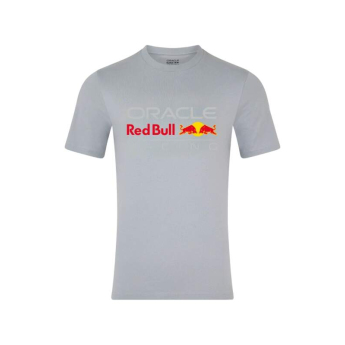 Red Bull Racing tricou de bărbați Core logo grey F1 Team 2025