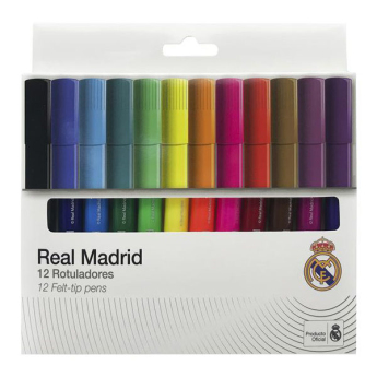 Real Madrid carioci colorate Felt 12 pcs