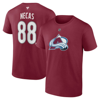 Colorado Avalanche tricou de bărbați Martin Necas #88 Name & Number