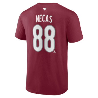 Colorado Avalanche tricou de bărbați Martin Necas #88 Name & Number