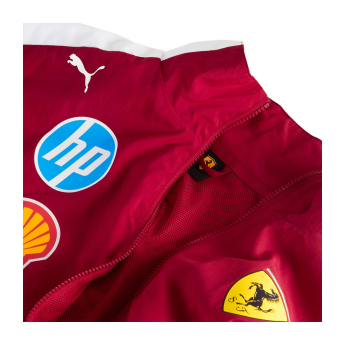 Ferrari tricou de bărbați Drivers T7 official Teamline Replica red F1 Team 2025