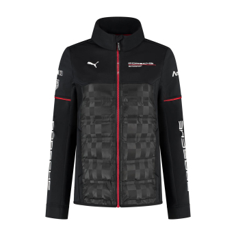 Porsche Motorsport geacă de damă Hybrid official Teamline Replica black 2025