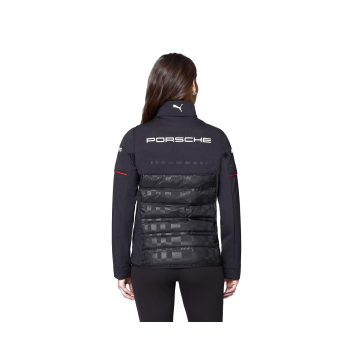 Porsche Motorsport geacă de damă Hybrid official Teamline Replica black 2025
