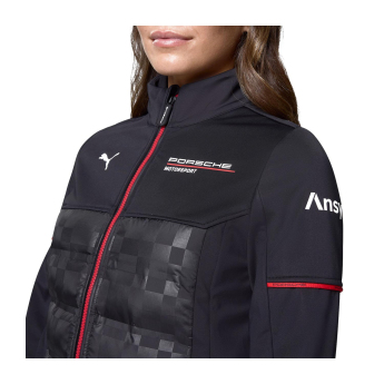 Porsche Motorsport geacă de damă Hybrid official Teamline Replica black 2025