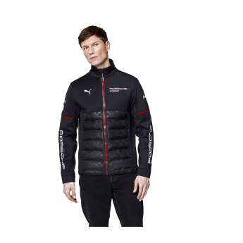 Porsche Motorsport geacă de bărbați Hybrid official Teamline Replica black 2025