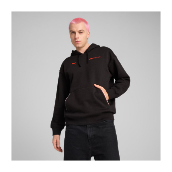 Formula 1 hanorac de bărbați cu glugă Essential Relaxed Logo black F1 Team 2025