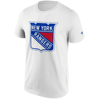 New York Rangers tricou de bărbați Primary Logo Graphic T-Shirt white
