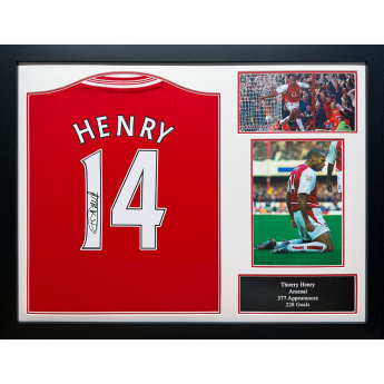 Legende tricou înrămat Henry 1985 Centenary Retro Signed Shirt (Framed)